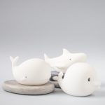 Rabbit&Friends: Zestaw MINI MORSKIE Lampki Silikonowe Białe 3 szt. - obrazek 3
