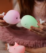Rabbit&Friends: Zestaw MINI MORSKIE Lampki Silikonowe Białe 3 szt. - obrazek 4