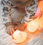 Rabbit&Friends: Zestaw MINI WODNE Lampki Silikonowe Białe 3 szt. - obrazek 2