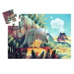 Djeco: Puzzle Triceratops TEO 24 el. - obrazek 2
