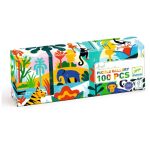 Djeco: Puzzle Gallery DŻUNGLA 100 el.