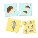 Djeco: Puzzle duo MAMY I DZIECI ZWIERZĄTEK - obrazek 3
