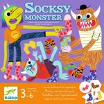 Djeco: Gra planszowa SOCKSY MONSTER 3+
