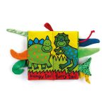 Jellycat: Dino Tails - Książeczka Sensoryczna dla Dzieci - obrazek 2