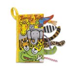 Jellycat: Jungly Tails - Książeczka Sensoryczna dla Dzieci