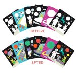 Floss&Rock: KOSMOS magiczne kolorowanki wodne - obrazek 2