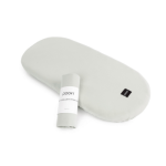 Poofi: prześcieradło do wózka Organic JASNY SZARY