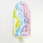 Sunnylife - Dmuchany materac do pływania Luxe Ice Pop, tie dye