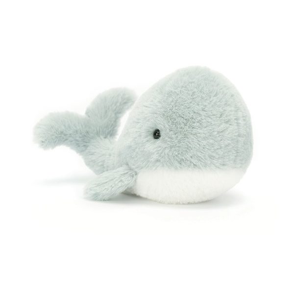 Jellycat: Wieloryb Szaro - Miętowy 13 cm