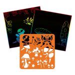 Avenue Mandarine: Wydrapywanki z szablonami Wróżki - obrazek 3