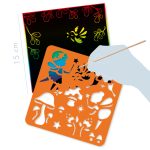 Avenue Mandarine: Wydrapywanki z szablonami Wróżki - obrazek 2