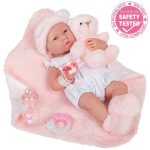 Berenguer: lalka bobas dziewczynka 38cm - obrazek 5