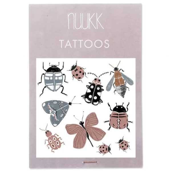 NUUKK: wegańskie tatuaże dla dzieci BEETLES