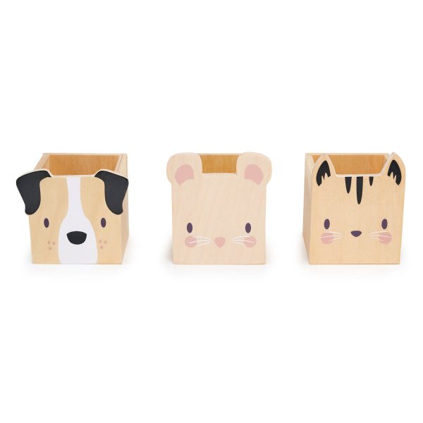 Tender Leaf Toys: Drewniane organizery na przybory szkolne