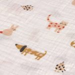 Lassig: muślinowy otulacz 3szt Little Mateys spicy orange 60x60cm - obrazek 3