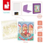 Janod: Zestaw kreatywny Złote kontury Tancerki 6+ - obrazek 2