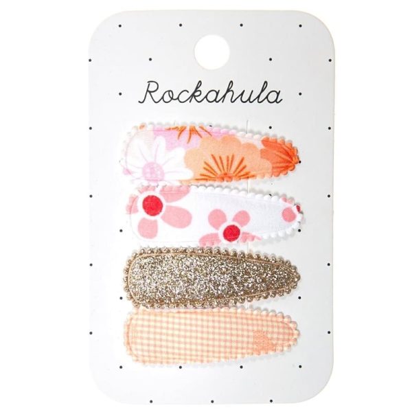 Rockahula Kids: spinki do włosów Hippy Shake Fabric