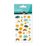 Maildor: Naklejki 3D wypukłe Pogoda Kawai