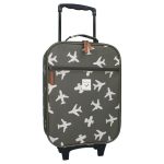 KIDZROOM: walizka dziecięca AIRPLANE KHAKI