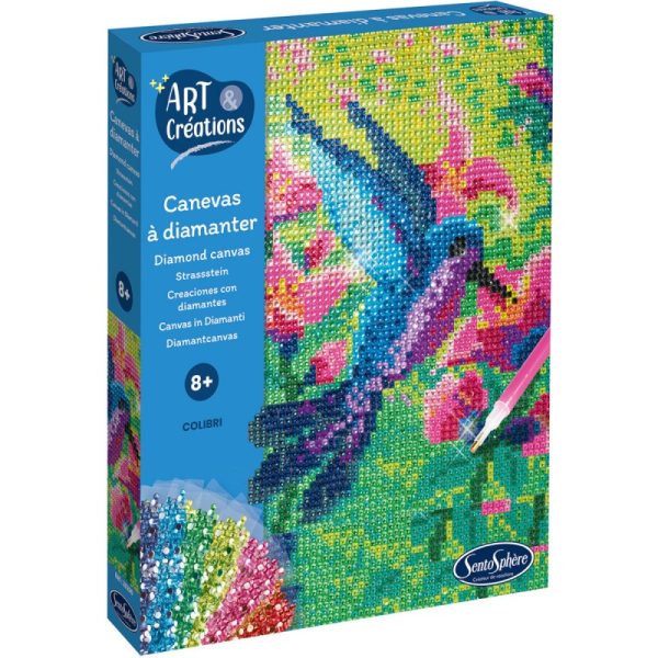 SentoSphere: Obraz z diamentami Koliber 8+