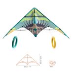 Djeco: MAXI Latawiec sportowy ZIELONE FALE 8+ - obrazek 2