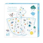 DJECO: Pelerynka przeciwdeszczowa RAKIETY 5-7 lat - obrazek 3