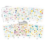 Maildor: Książeczka A6 z naklejkami Jednorożce - obrazek 2