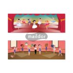 Maildor: Zestaw Naklejek z planszami - Historie -  Balet 5+ - obrazek 3