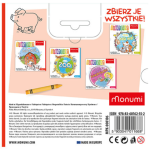 Monumi: Książeczka harmonijka do kolorowania - Dzień na wsi 5l+ - obrazek 2