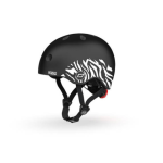 SCOOTANDRIDE: Kask XXS-S dla dzieci 1-5 lat Zebra