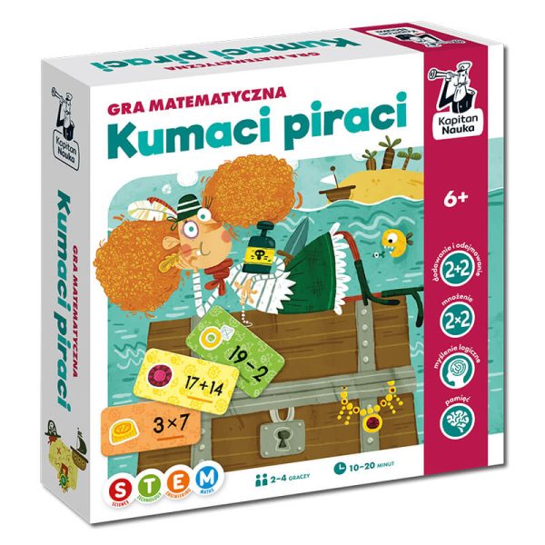 Kapitan Nauka: gra matematyczna - kumaci piraci