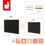 Janod: Dwustronna tablica ścienna z akcesoriami 3+ - obrazek 2