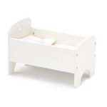 Kids Concept: drewniane łóżeczko dla lalek z pościelą KID'S HUB