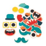 Janod: Magnesy mix and match Portrety 24 szt. 2+