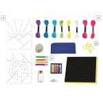 Janod: Multizestaw kreatywny Kolory I love creativity 8+ - obrazek 2