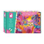 Janod: Zestaw kreatywny Malowanie farbami 3D Dżungla 7+