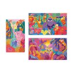 Janod: Zestaw kreatywny Malowanie farbami 3D Dżungla 7+ - obrazek 2