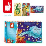 Janod: Zestaw kreatywny Cekiny Smoki 6+ - obrazek 3