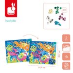 Janod: Zestaw kreatywny Cekiny Syreny 6+ - obrazek 2