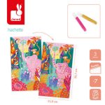 Janod: Zestaw kreatywny Malowanie farbami 3D Dżungla 7+ - obrazek 3