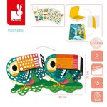 Janod: Zestaw kreatywny Naklejki i ozdoby My arts & crafts 5+ - obrazek 2