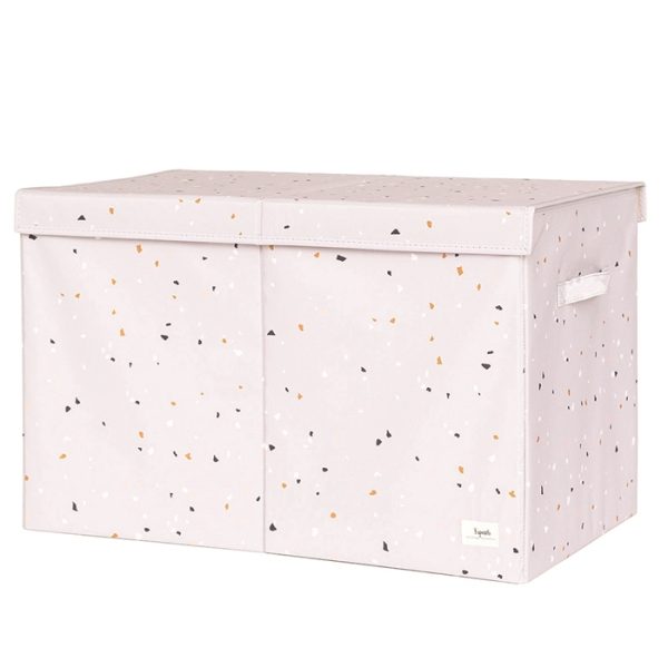 3 Sprouts: pudełko zamykane Recycled Terrazzo Gray