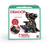 Graine Creative: 4 Figurki do Wydrapywania Smoki 4+