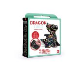 Graine Creative: 4 Figurki do Wydrapywania Smoki 4+ - obrazek 3