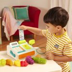 B.toys: Mini Cashier Playset – KASA FISKALNA ze skanerem i czytnikiem kart płatniczych - obrazek 2