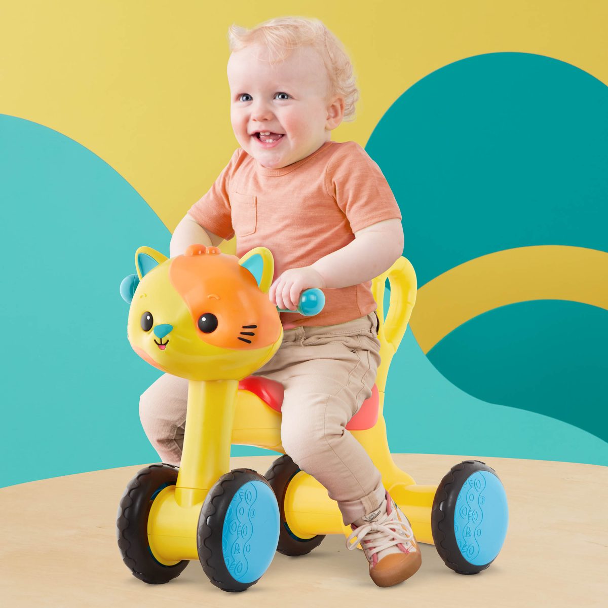 BX4506_LS_A B.toys: Riding Buddy – Cat ride-on – jeździk KOT - obrazek 2
