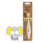 Jack N'Jill: BIO Szczoteczka do zębów dla dzieci, Słonik, 12m+