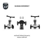 SCOOTANDRIDE: Highwaykick 1 Lifestyle 2w1 Jeździk i hulajnoga z zamykanym schowkiem Leopard 1-5 lat - obrazek 6