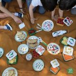 Petit Jour Paris: Hibiskus Lunch Box 3 szt/kpl - obrazek 3