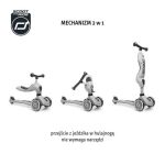 SCOOTANDRIDE: Highwaykick 1 Lifestyle 2w1 Jeździk i hulajnoga z zamykanym schowkiem Zebra 1-5 lat - obrazek 5
